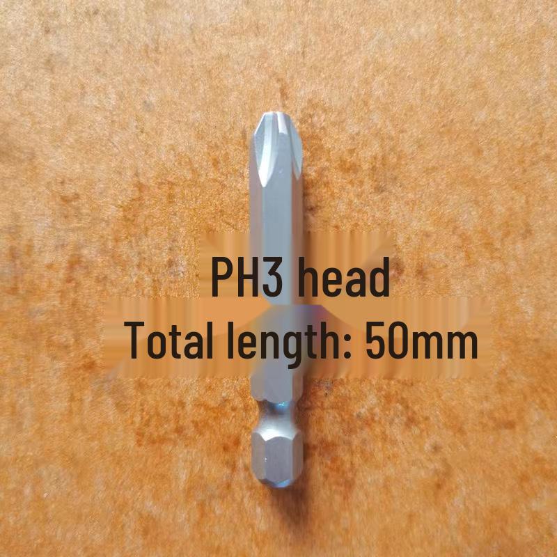PH3/PH2 Double-Ended Magnetic Electric Screwdriver Bit, Extended Air Drill Bit, S2 Strong Magnetic Wear-Resistant, Small Crosshead.
PH3/PH2 Double-Ended Magnetic Electric Screwdriver Bit, Extended Air Drill Bit, S2 Strong Magnetic Wear-Resistant, Small Crosshead.