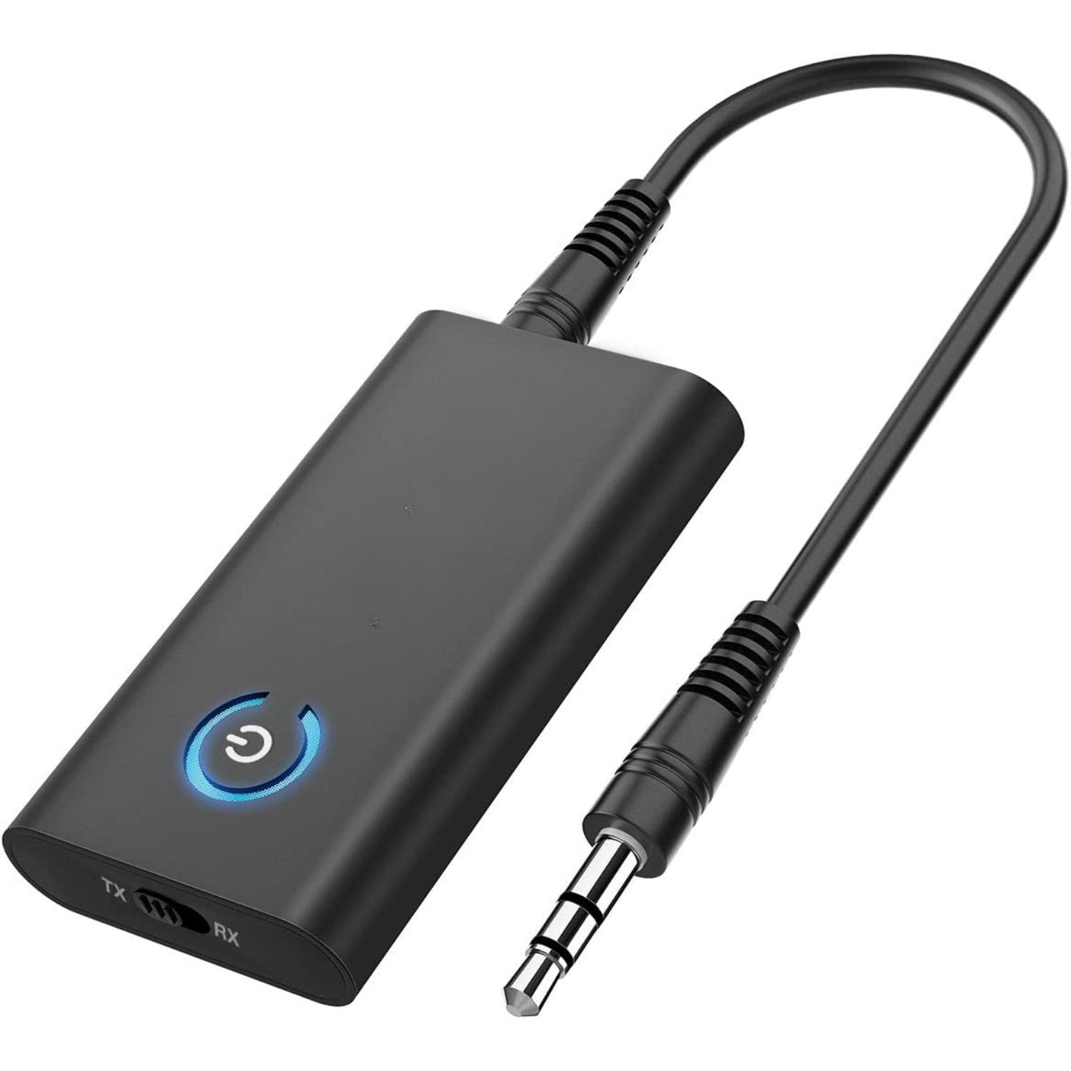 Адаптер Bluetooth 5.2 Аудіоприймач Передавач 2 в 1 Міні Бездротовий Приймач з Аудіокабелем 3.5мм, Подвійне З єднання для ПК, ТБ, Автомобіля, Домашньої Стереосистеми, Динаміка 11.5*6.2*3.5cm чорний
Адаптер Bluetooth 5.2 Аудіоприймач Передавач 2 в 1 Міні Бездротовий Приймач з Аудіокабелем 3.5мм, Подвійне З єднання для ПК, ТБ, Автомобіля, Домашньої Стереосистеми, Динаміка 11.5*6.2*3.5cm чорний