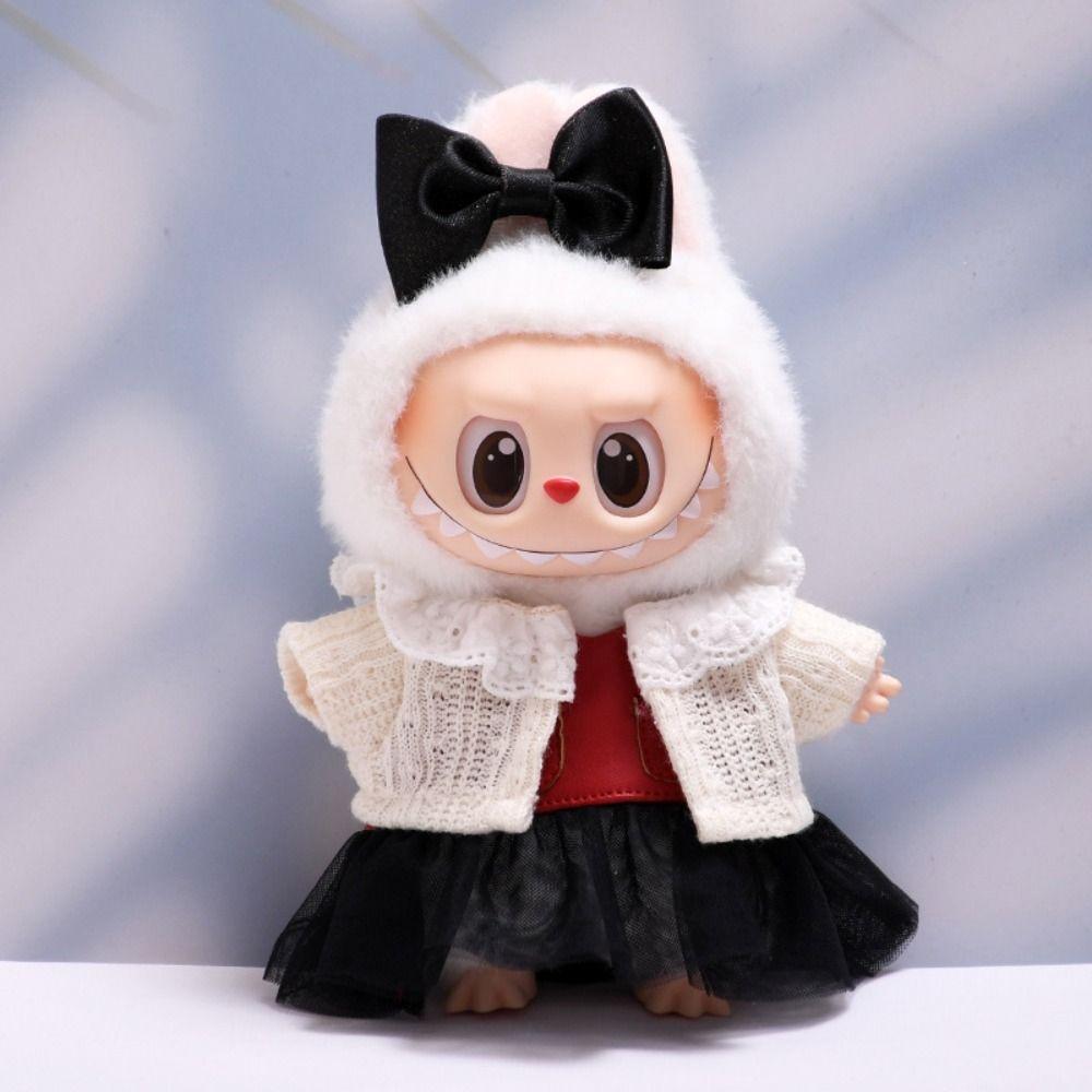 Red Leather Jacket Sitting Labubu Time Cloth 17cm Plush Dolls Clothes Cotton Doll Accessories Style 1
Red Leather Jacket Sitting Labubu Time Cloth 17cm Plush Dolls Clothes Cotton Doll Accessories Style 1