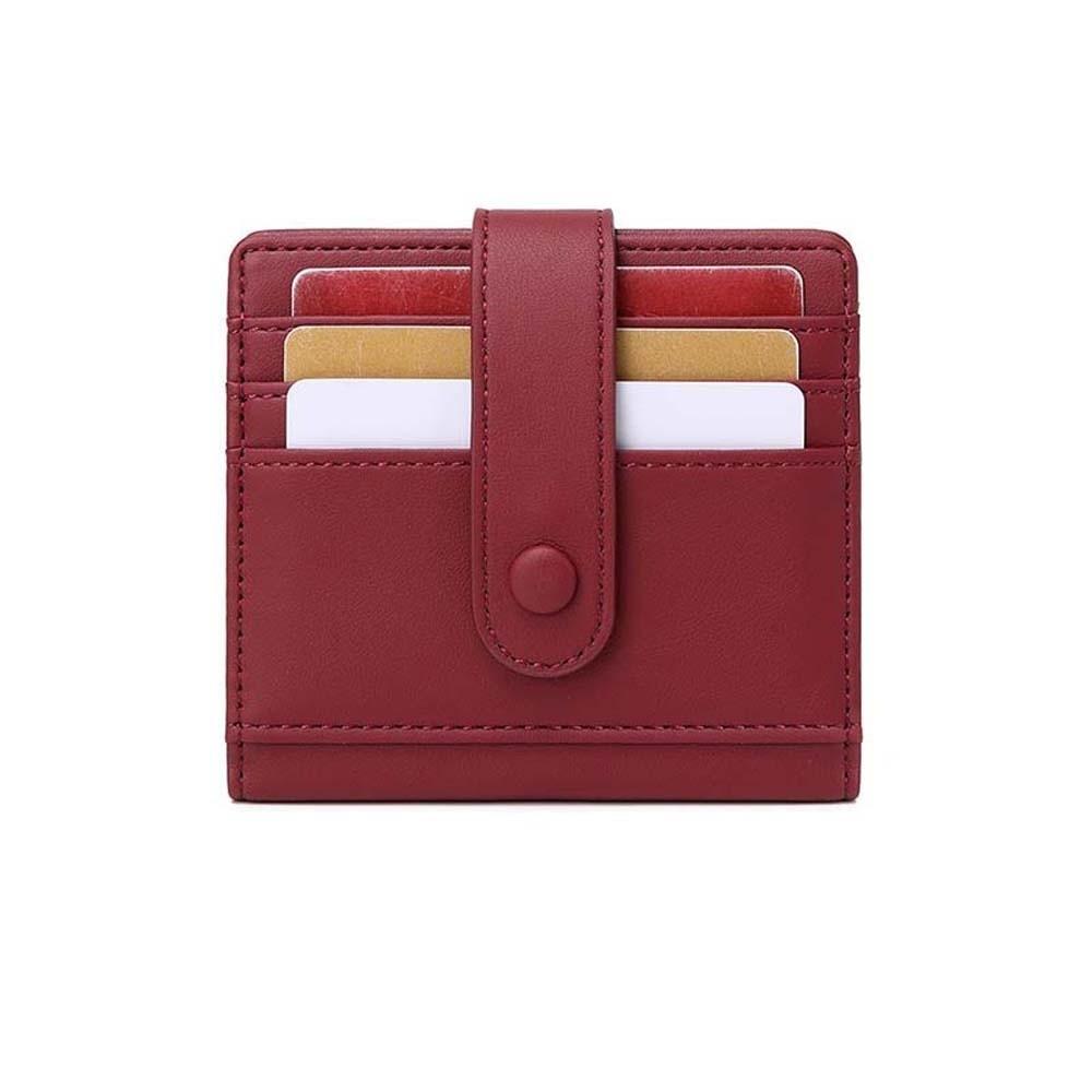 Antimagnetic Short Folding Purse PVC PU Card Bag Coin Pouch RFID Protection Wallet Work вина червоного кольору
Antimagnetic Short Folding Purse PVC PU Card Bag Coin Pouch RFID Protection Wallet Work вина червоного кольору
