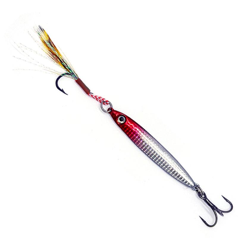 Pegasus No. 1 Mackerel Fishing Lure with Modified Double Hook and Ultra-Long Cast Capability 10g
Pegasus No. 1 Mackerel Fishing Lure with Modified Double Hook and Ultra-Long Cast Capability 10g