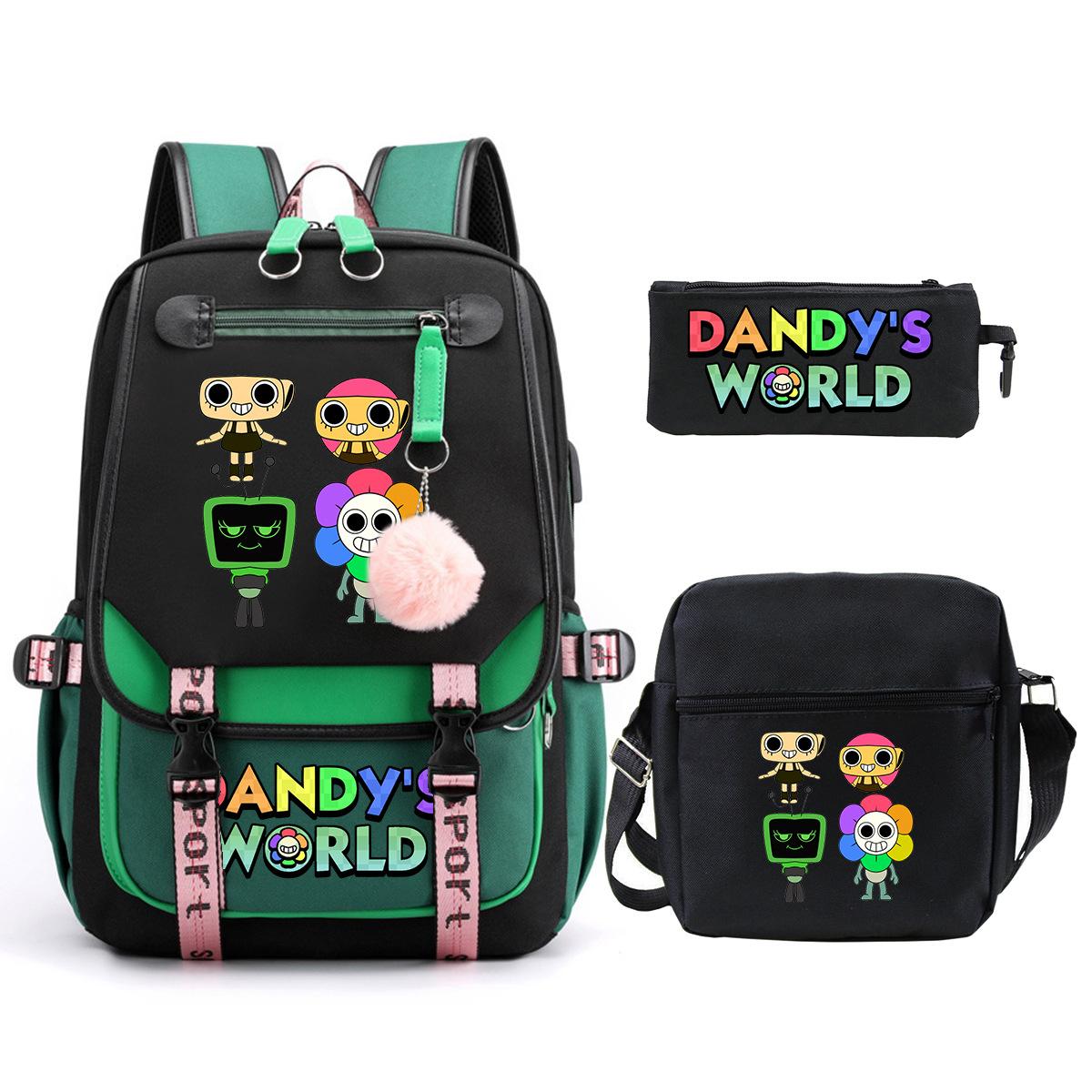 Мерч гри Dandy s world Рюкзак для початкової та середньої школи, модний дитячий рюкзак, набір із трьох предметів No specification
Мерч гри Dandy s world Рюкзак для початкової та середньої школи, модний дитячий рюкзак, набір із трьох предметів No specification