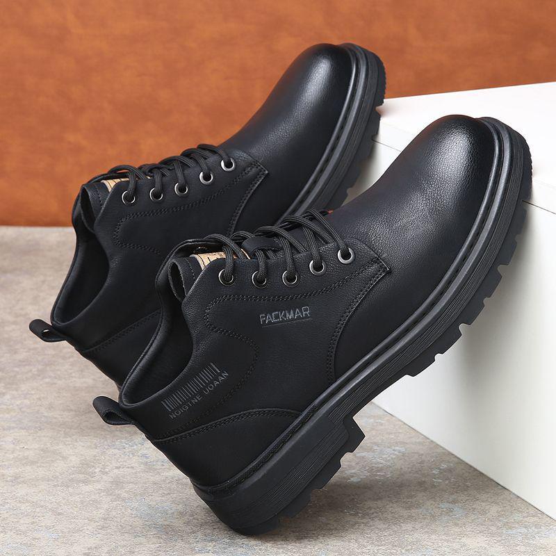 Men s Genuine Leather High-Top Retro Martin Boots - Warm, Trendy Autumn/Winter 2025 38
Men s Genuine Leather High-Top Retro Martin Boots - Warm, Trendy Autumn/Winter 2025 38