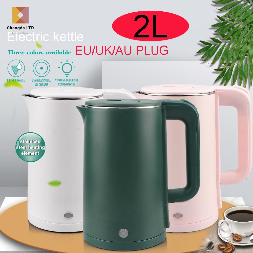 Stainless Steel 2L Electric Kettle with Auto Power-Off and Anti-Dry Protection EU Plug 220V
Stainless Steel 2L Electric Kettle with Auto Power-Off and Anti-Dry Protection EU Plug 220V