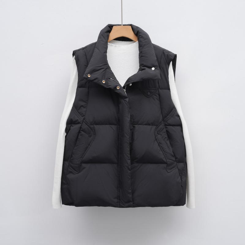 Пуховик новый национальный стандарт 90 пух осень и зима новый женский пуховый жилет без рукавов жилет корейский свободный пальто M
Пуховик новый национальный стандарт 90 пух осень и зима новый женский пуховый жилет без рукавов жилет корейский свободный пальто M