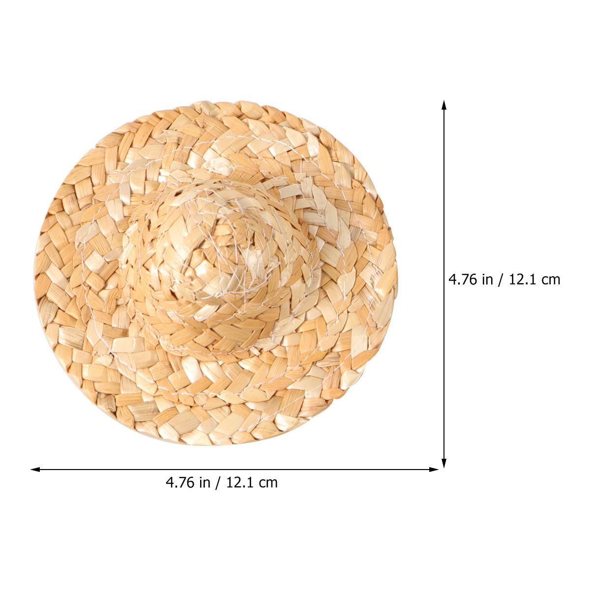 10Pcs 12.1cm Premium Skin-Friendly Straw Mini Hat for DIY Decoration Party Supplies Handcraft Straw Hats Miniature Caps хакі
10Pcs 12.1cm Premium Skin-Friendly Straw Mini Hat for DIY Decoration Party Supplies Handcraft Straw Hats Miniature Caps хакі