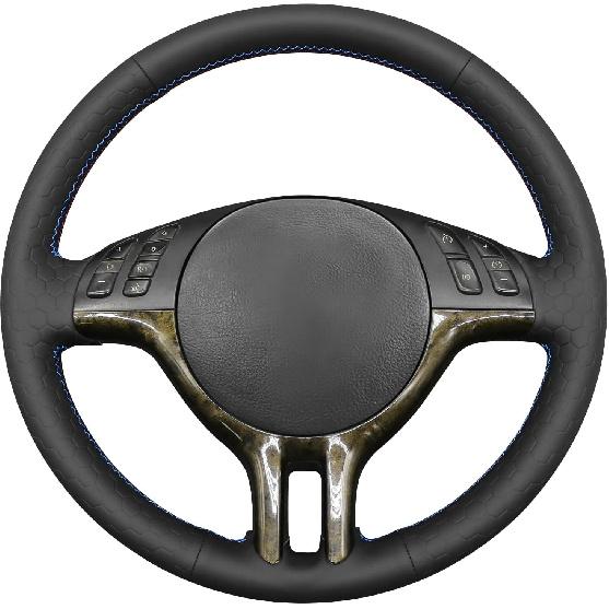 MEWANT Steering Wheel Wrap for BMW 3 Series E46 E46/5 2000-2005 / X5 E53 2000-2001 hive microfiber leather +
MEWANT Steering Wheel Wrap for BMW 3 Series E46 E46/5 2000-2005 / X5 E53 2000-2001 hive microfiber leather +