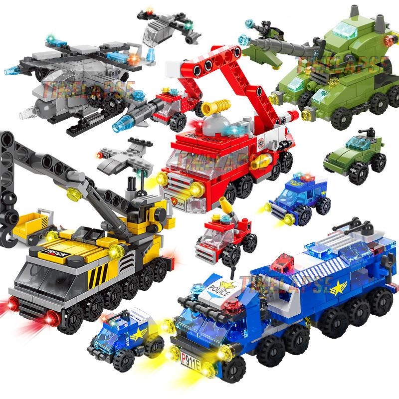 NEW Engineering Cement Mixer Engine Mini Loader Truck Special Police Car Classic Model Building Blocks Sets Bricks Toy City
NEW Engineering Cement Mixer Engine Mini Loader Truck Special Police Car Classic Model Building Blocks Sets Bricks Toy City
