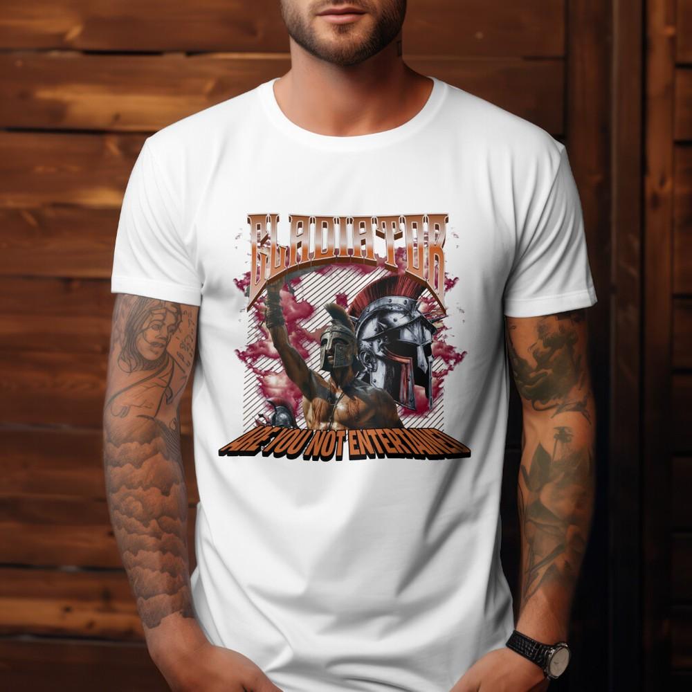 GLADIATOR Tshirt Movie Bootleg Retro Style Shirt Russell Crowe Fighter Fight Top S
GLADIATOR Tshirt Movie Bootleg Retro Style Shirt Russell Crowe Fighter Fight Top S