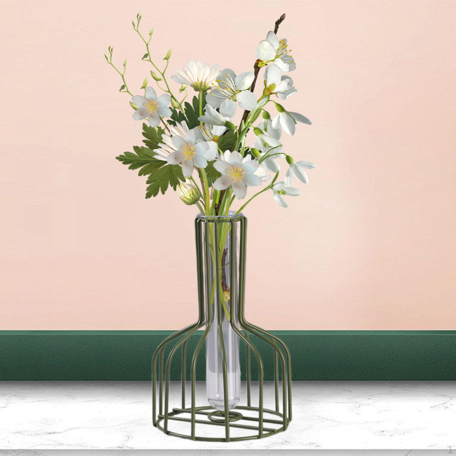 Flower Vase Iron Art Dried Container Versatile Bud Decorative for Home Wedding зелений
Flower Vase Iron Art Dried Container Versatile Bud Decorative for Home Wedding зелений