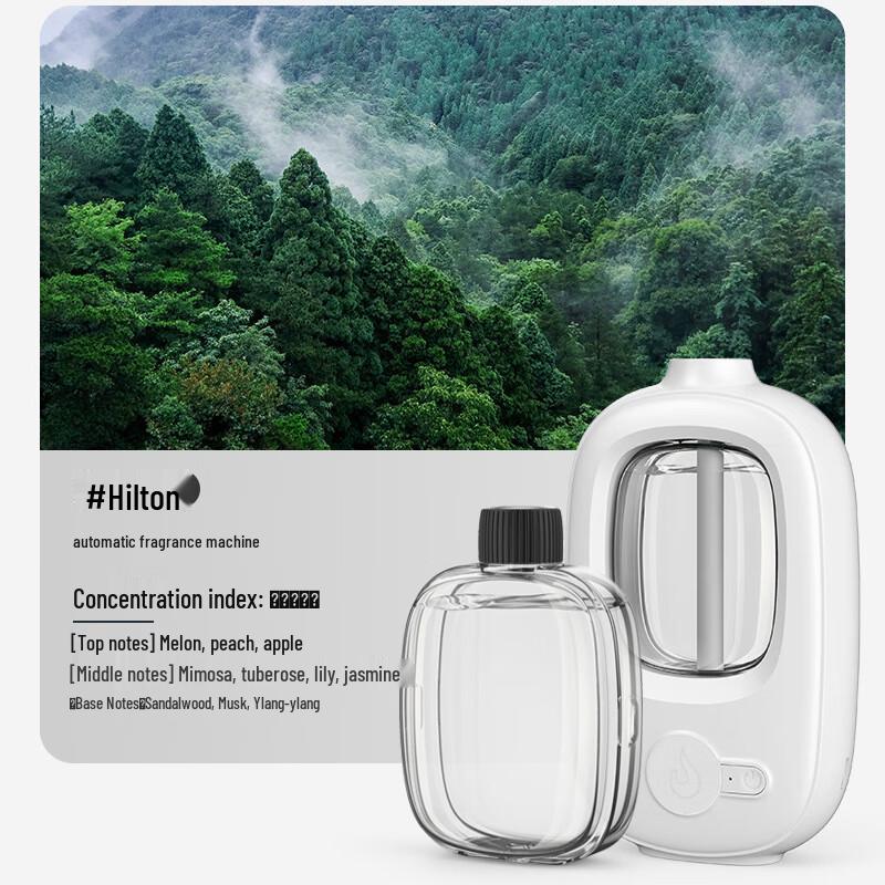 JiaXiu Automatic Scent Diffuser with Hilton Essential Oil
JiaXiu Automatic Scent Diffuser with Hilton Essential Oil