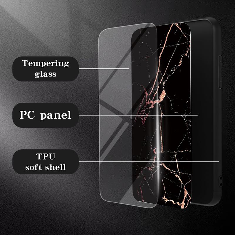 For Xiaomi Redmi Note 13 Pro 5G/Poco X6 5G Case Marble Pattern Scratch-proof Tempered Glass+PC+TPU Phone Shell White Marble
For Xiaomi Redmi Note 13 Pro 5G/Poco X6 5G Case Marble Pattern Scratch-proof Tempered Glass+PC+TPU Phone Shell White Marble