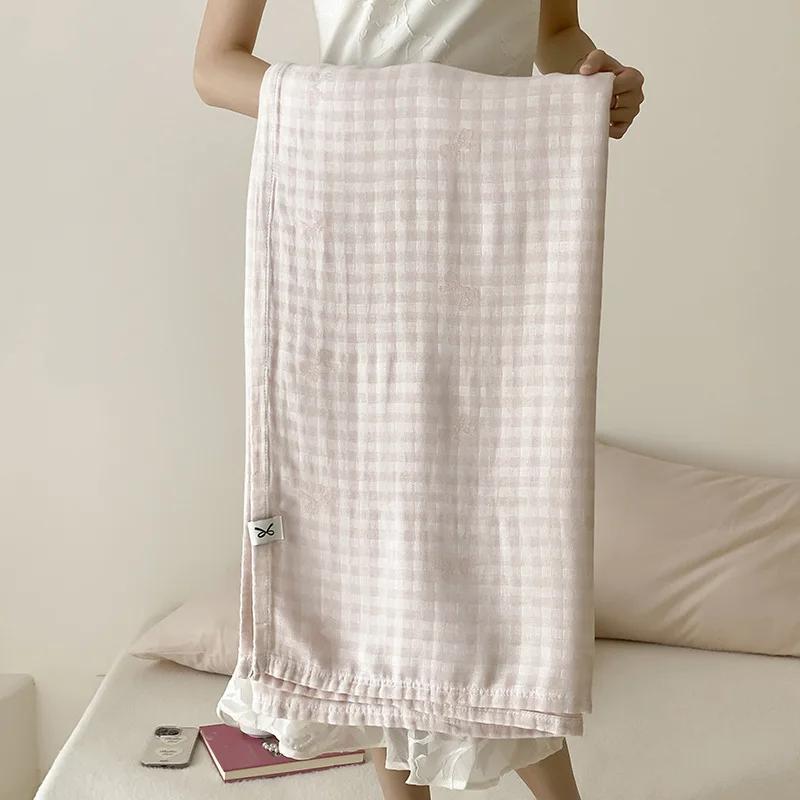 New color-woven jacquard cotton cold blanket summer cool silky smooth towel blanket air-conditioning room blanket 150x200cm 1pcs
New color-woven jacquard cotton cold blanket summer cool silky smooth towel blanket air-conditioning room blanket 150x200cm 1pcs