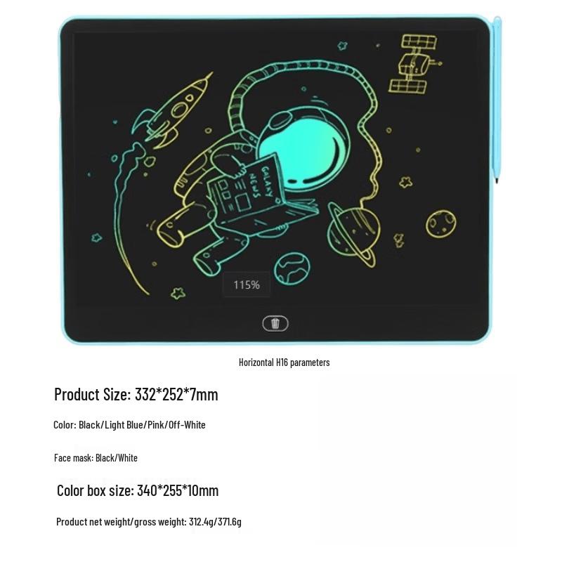 OLOEY 16-inch Kids LCD Writing Tablets (2-Pack) 16-inch
OLOEY 16-inch Kids LCD Writing Tablets (2-Pack) 16-inch