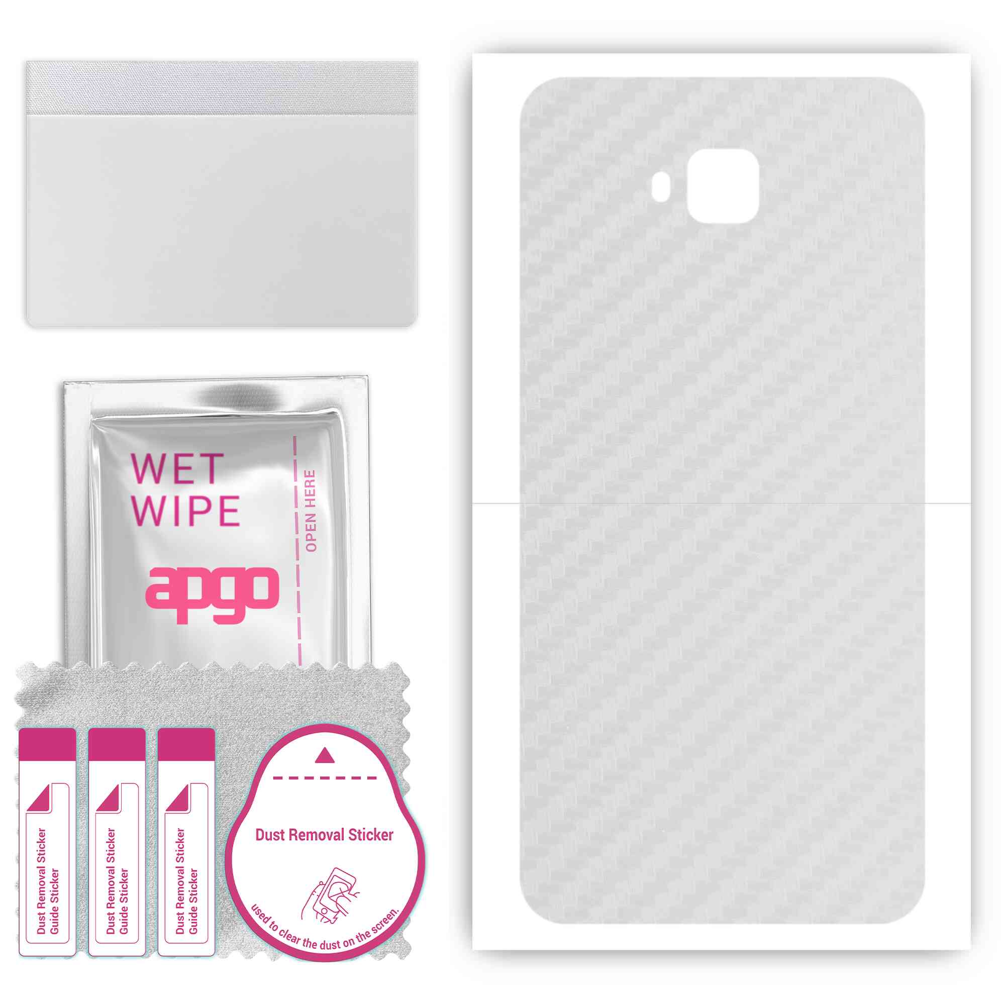 apgo Protective Skin Sticker for the back compatible with Asus Zenfone 4 Selfie ZB553KL, Wrap Film, Foil, Vinyl - Pattern Transparent Carbon
apgo Protective Skin Sticker for the back compatible with Asus Zenfone 4 Selfie ZB553KL, Wrap Film, Foil, Vinyl - Pattern Transparent Carbon