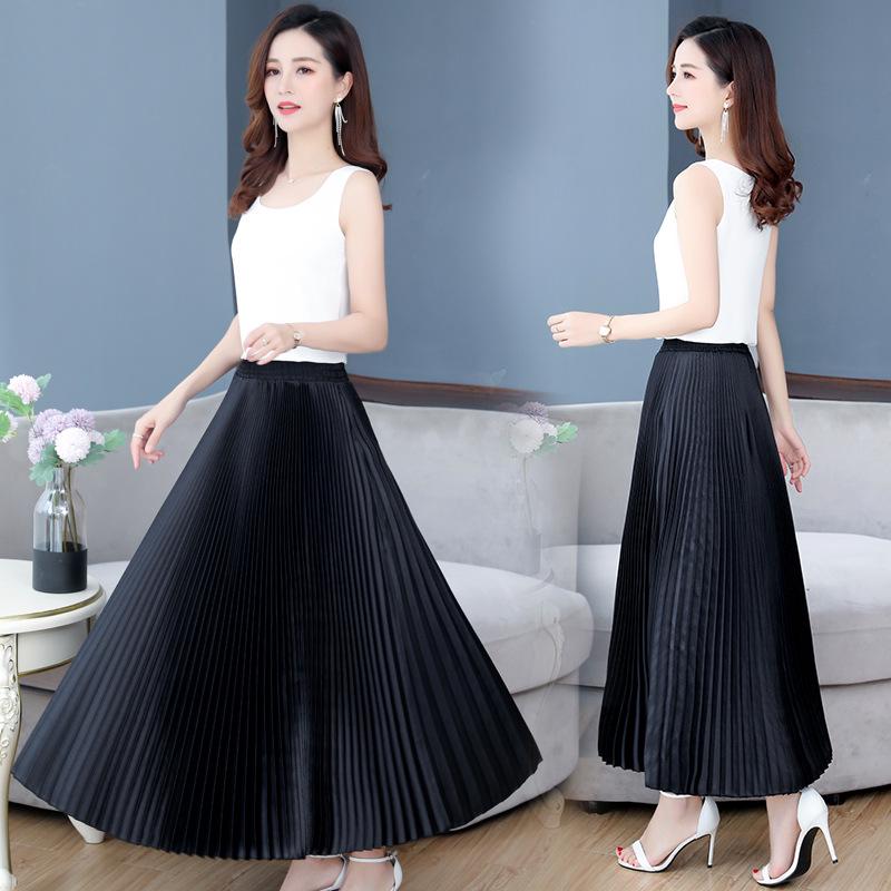 Women s High-Waisted Silk-Like Pleated Midi Skirt for Middle-Aged and Elderly – Perfect for Spring, Summer, and Autumn Dancing or Casual Wear One size
Women s High-Waisted Silk-Like Pleated Midi Skirt for Middle-Aged and Elderly – Perfect for Spring, Summer, and Autumn Dancing or Casual Wear One size