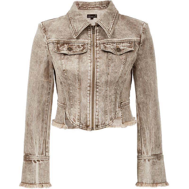 VEROMODA Women s Distressed Raw Edge Denim Jacket M
VEROMODA Women s Distressed Raw Edge Denim Jacket M
