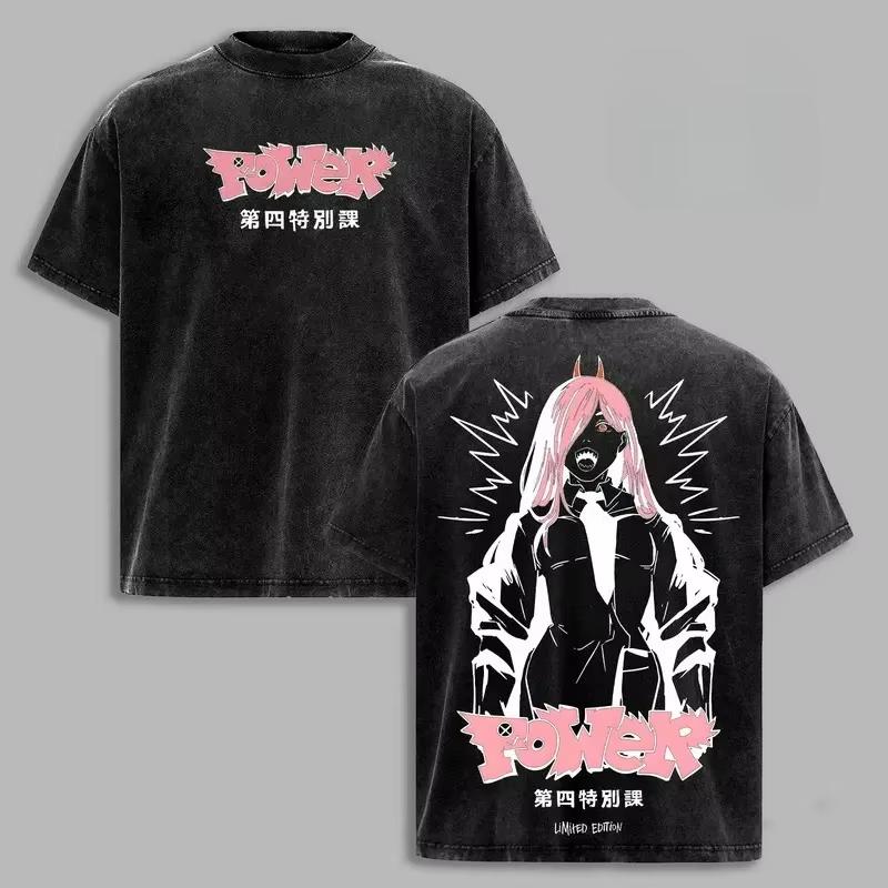 Anime Chainsaw Man Power Graphic T Shirt Men s Clothing Clothing Casual Cotton Tshirt Vintage Washed T-shirt S
Anime Chainsaw Man Power Graphic T Shirt Men s Clothing Clothing Casual Cotton Tshirt Vintage Washed T-shirt S