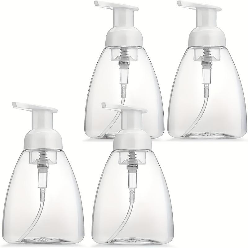 4/8pcs Refillable Foam Soap Dispenser with Pump Plastic Fan/ Soap Bottles Bathroom Hotel Kitchen Soap Dispensers Cost-Effective 300ml
4/8pcs Refillable Foam Soap Dispenser with Pump Plastic Fan/ Soap Bottles Bathroom Hotel Kitchen Soap Dispensers Cost-Effective 300ml