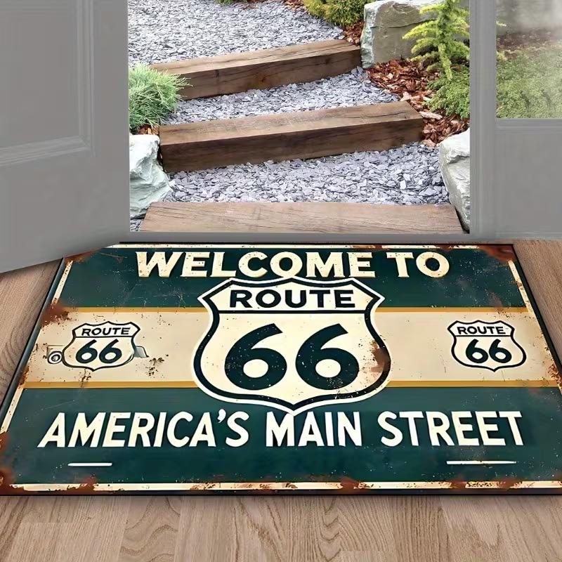 Route 66 Themed Door Mats Are Very Door Mats Restaurant Mats Indoor Door Mats Game Room Mats Porch Mats Decorative Door Mats 40cm x 60cm
Route 66 Themed Door Mats Are Very Door Mats Restaurant Mats Indoor Door Mats Game Room Mats Porch Mats Decorative Door Mats 40cm x 60cm
