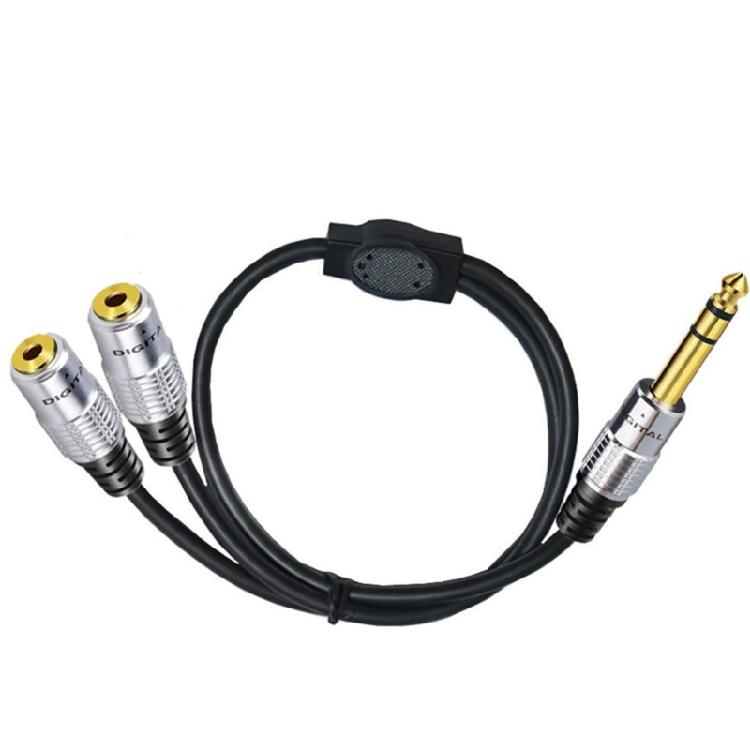 Auditory Cable Converter 6.35 Male to 2x 3.5 Female Splitter for Headphone 1
Auditory Cable Converter 6.35 Male to 2x 3.5 Female Splitter for Headphone 1