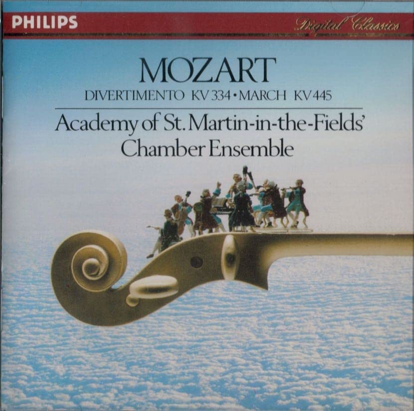 CD ACADEMY CHAMBER ENSEMBLE; MOZART - Divertimento No. 17 in D major PHCP1220 Japan ObiClassical Used
CD ACADEMY CHAMBER ENSEMBLE; MOZART - Divertimento No. 17 in D major PHCP1220 Japan ObiClassical Used