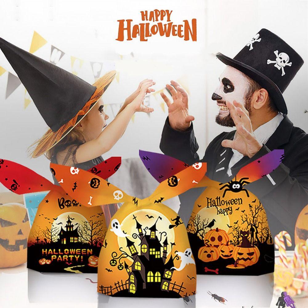 50pcs/bag Empty Halloween Candy Bag Rabbit Ear Plastic Bag Biscuits Dessert Diy Packaging
50pcs/bag Empty Halloween Candy Bag Rabbit Ear Plastic Bag Biscuits Dessert Diy Packaging