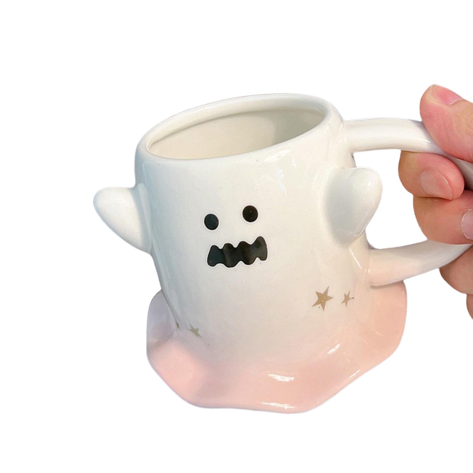 Cuteness Specter Shape Ceramics Coffee Cup Nonslip Bottom Mug Creative Drinkware Perfect Couple Present for Halloween рожевий
Cuteness Specter Shape Ceramics Coffee Cup Nonslip Bottom Mug Creative Drinkware Perfect Couple Present for Halloween рожевий