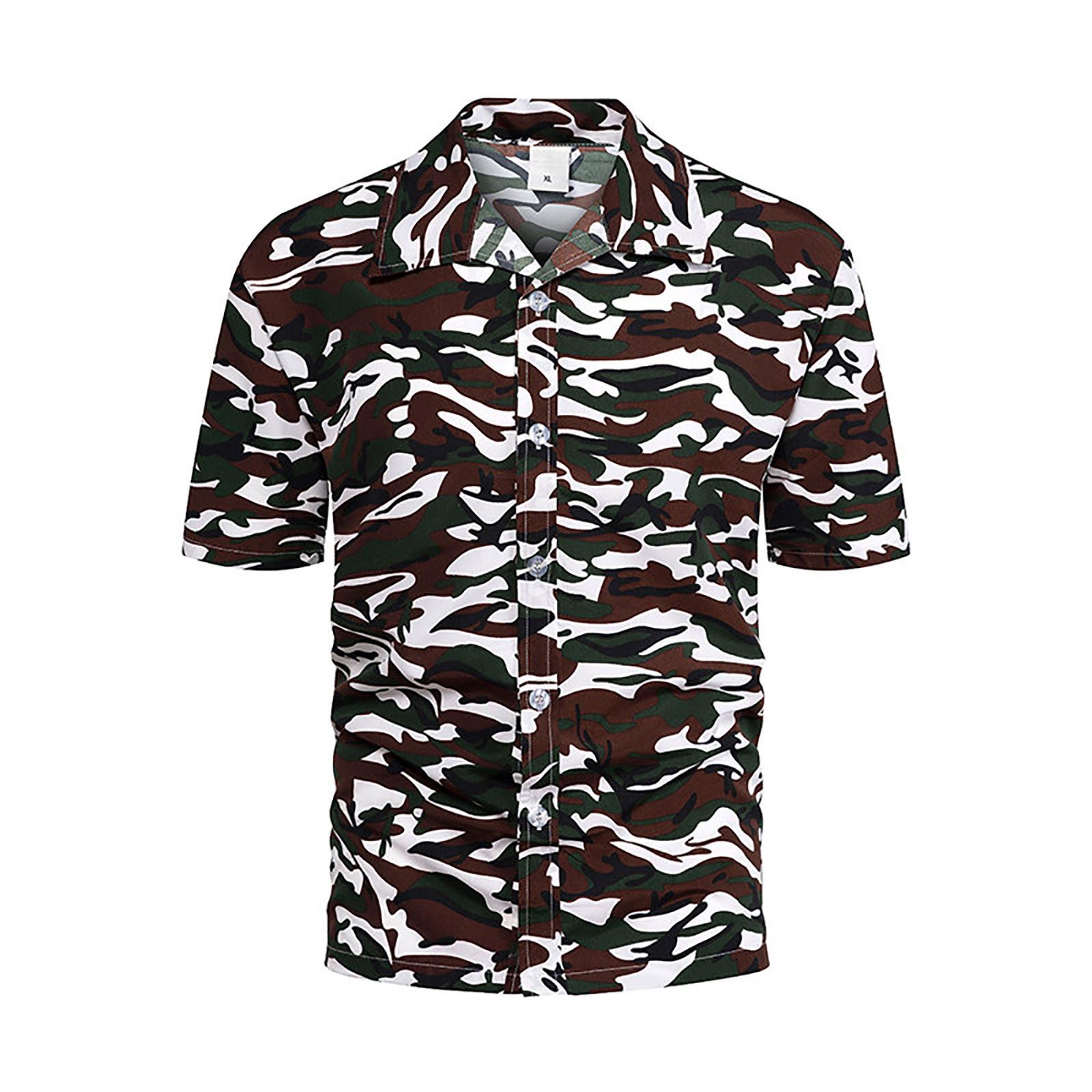 Чоловічі гавайські сорочки з квітковим принтом, пляжні сорочки з короткими рукавами XXXL
Чоловічі гавайські сорочки з квітковим принтом, пляжні сорочки з короткими рукавами XXXL