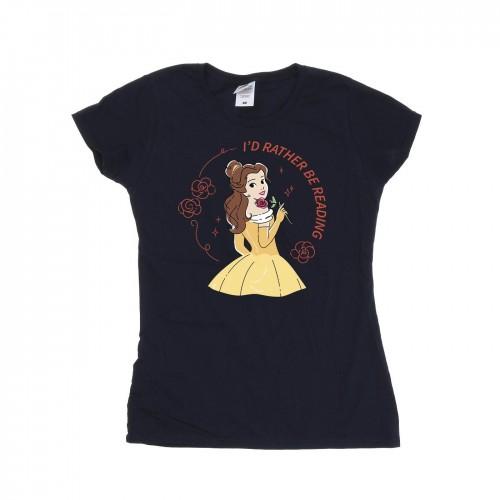 Disney Womens/Ladies Beauty And The Beast I´d Rather Be Reading Cotton T-Shirt XXL білий
Disney Womens/Ladies Beauty And The Beast I´d Rather Be Reading Cotton T-Shirt XXL білий