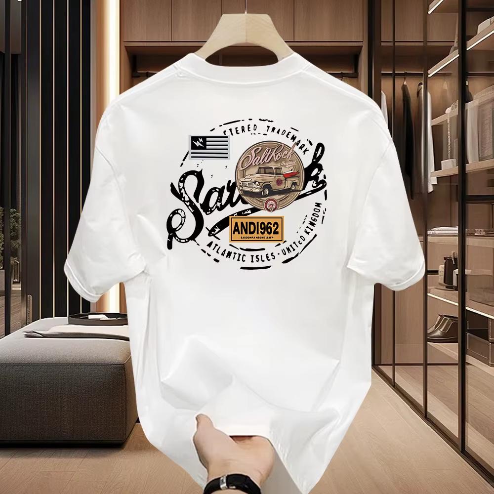 Unisexs shortsleeved printed cotton loosefitting breathable and comfortable Tshirt harajuku graphic t shirts 4XL
Unisexs shortsleeved printed cotton loosefitting breathable and comfortable Tshirt harajuku graphic t shirts 4XL
