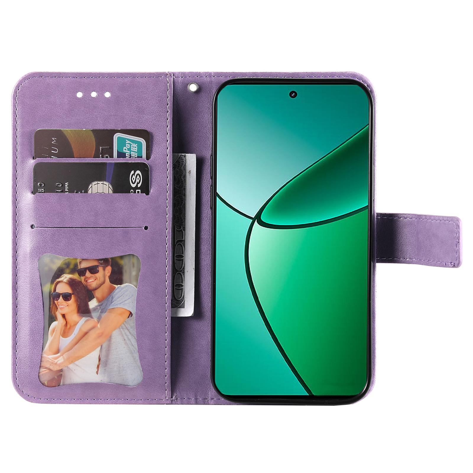 For Realme 12 4G/12+ 5G Case Floral Pattern PU Leather Wallet Stand Phone Cover Purple
For Realme 12 4G/12+ 5G Case Floral Pattern PU Leather Wallet Stand Phone Cover Purple