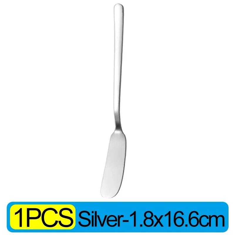 10/1pcs Stainless Steel Long Handle Butter Knife Cheese Bread Jam Cutter Spreaders Spoons Western Food Tableware Kitchen Gadgets
10/1pcs Stainless Steel Long Handle Butter Knife Cheese Bread Jam Cutter Spreaders Spoons Western Food Tableware Kitchen Gadgets
