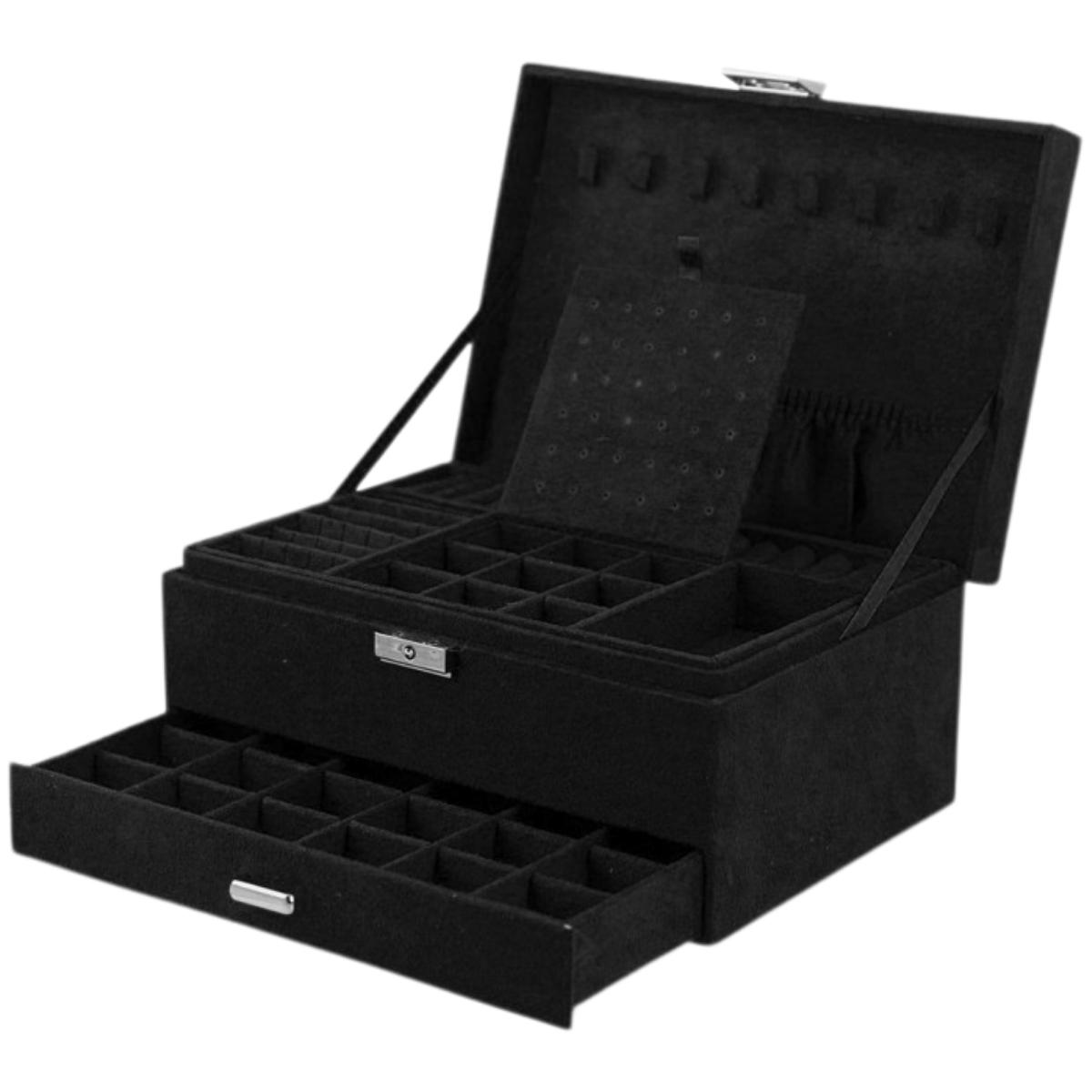 ECARLA - Black jewelry box, 1 pc.
ECARLA - Black jewelry box, 1 pc.