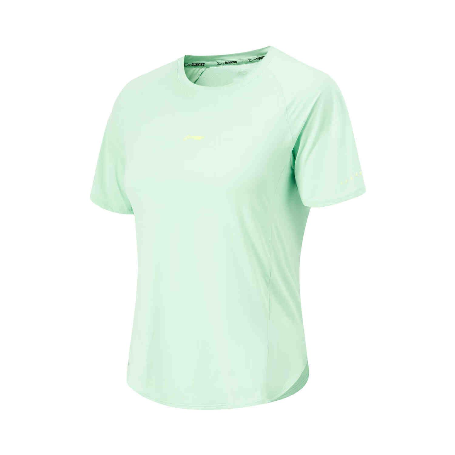 Li Ning Running Series Solid Color Round Neck Comfortable Moisture Wicking Versatile Short Sleeve T-Shirt Women T-Shirts Cool-Green ATSU580-4 L
Li Ning Running Series Solid Color Round Neck Comfortable Moisture Wicking Versatile Short Sleeve T-Shirt Women T-Shirts Cool-Green ATSU580-4 L