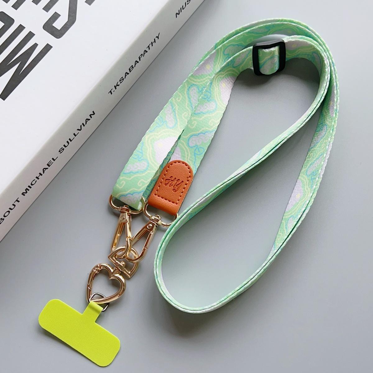 Fashion Personalized Trend Adjustable Wide Rope Mobile Phone Universal Lanyard Diagonal Span Long Shoulder Strap Crossbody Rope
Fashion Personalized Trend Adjustable Wide Rope Mobile Phone Universal Lanyard Diagonal Span Long Shoulder Strap Crossbody Rope