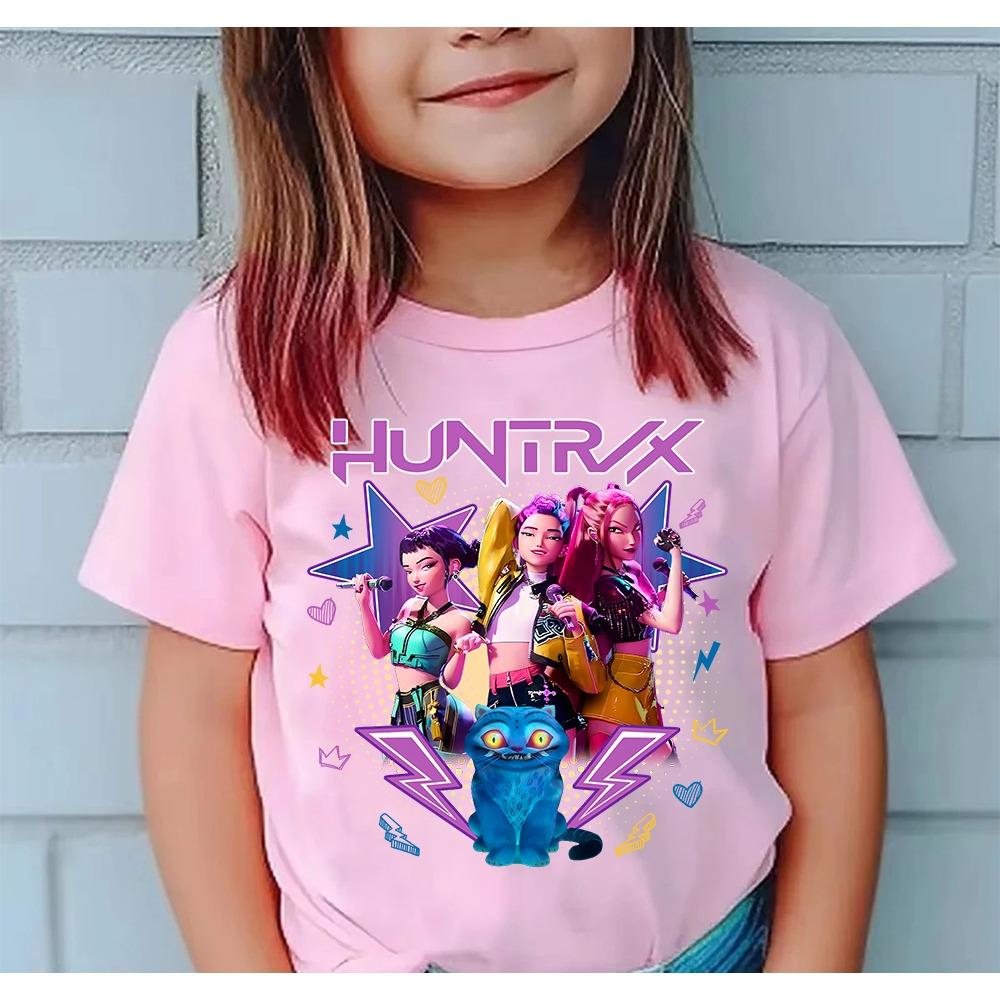 New 2025 KPop Demon Hunters Saja Boys Cartoon Boys T-shirt Round Neck Print Fashion Casual Top Children s T-shirt Kids Clothing 110
New 2025 KPop Demon Hunters Saja Boys Cartoon Boys T-shirt Round Neck Print Fashion Casual Top Children s T-shirt Kids Clothing 110