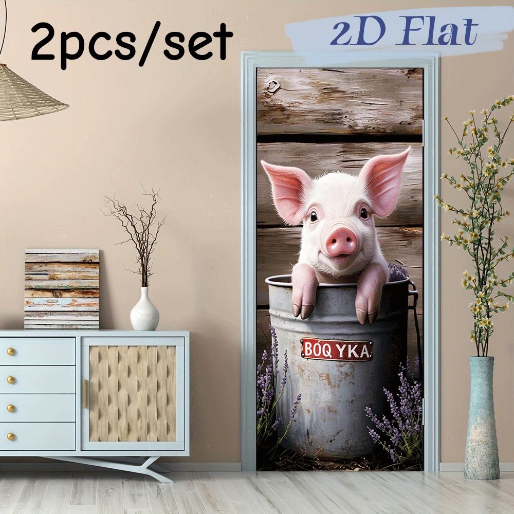 2pcs Cute Cartoon Piggy Wall Stickers Creative Home Furnishings Children s Room Bedroom Wall Decoration Stickers Nordic Style An (as the picture,38.5x200cmx2)
2pcs Cute Cartoon Piggy Wall Stickers Creative Home Furnishings Children s Room Bedroom Wall Decoration Stickers Nordic Style An (as the picture,38.5x200cmx2)