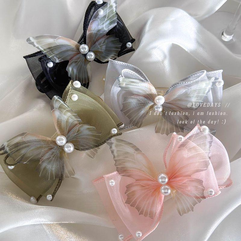 New Beautiful Butterfly Pearl Hair Claw One Word Clips For Woman Girl Elegant Ponytail Hairpin Barrette Hair Accessory Gift
New Beautiful Butterfly Pearl Hair Claw One Word Clips For Woman Girl Elegant Ponytail Hairpin Barrette Hair Accessory Gift