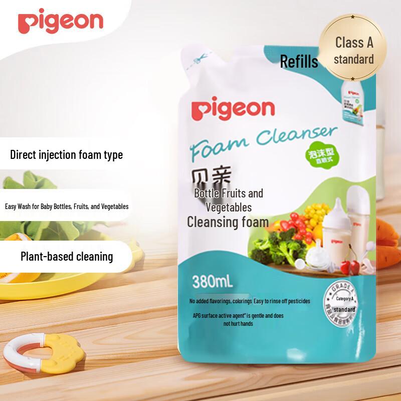 Pigeon Foaming Baby Bottle & Produce Wash
Pigeon Foaming Baby Bottle & Produce Wash