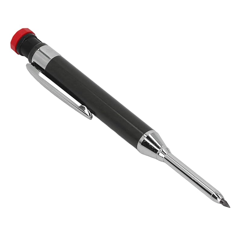 carpenter pencil kit Stable deep hole carpenter pencil long nose heavy duty Comes with 12 refills for glass paper (black)
carpenter pencil kit Stable deep hole carpenter pencil long nose heavy duty Comes with 12 refills for glass paper (black)