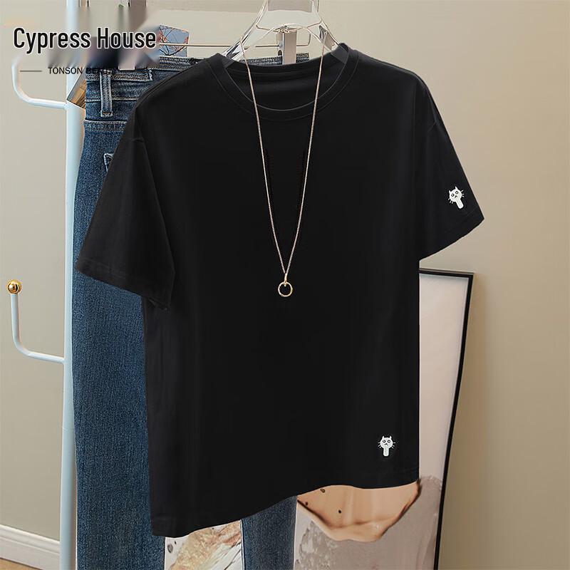 Women s Round Neck Cat Print Short Sleeve T-Shirt S
Women s Round Neck Cat Print Short Sleeve T-Shirt S