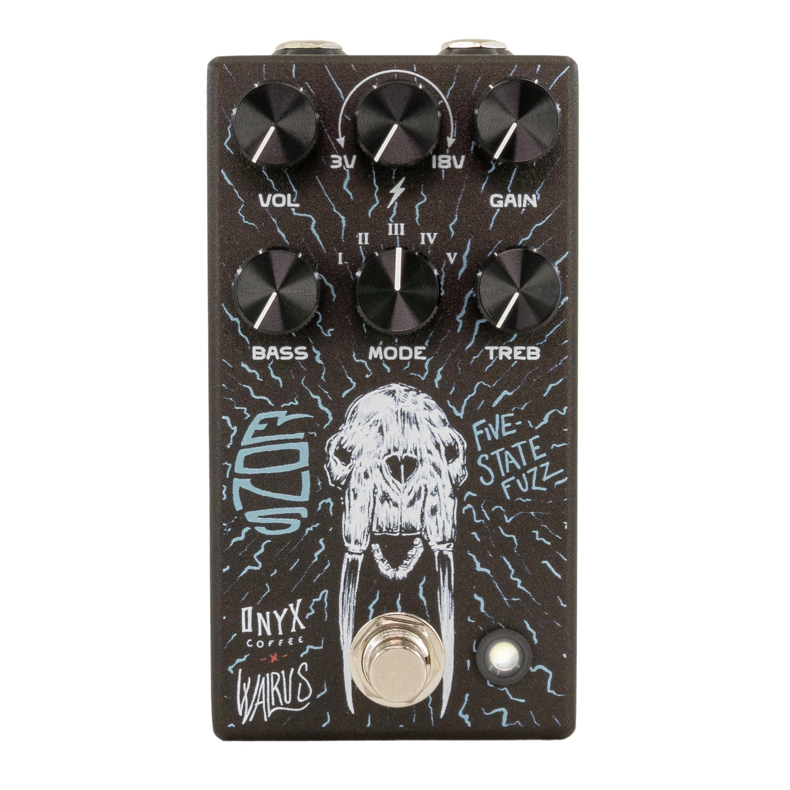 Walrus Audio Walrus Audio Eons Fuzz Fuzz Black Friday 2023Limited Onyx Edition WAL-EONS/ONY з п’ятьма станами
Walrus Audio Walrus Audio Eons Fuzz Fuzz Black Friday 2023Limited Onyx Edition WAL-EONS/ONY з п’ятьма станами