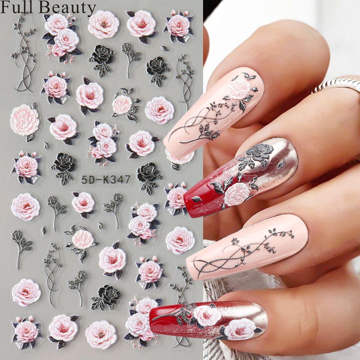 5D тисненные наклейки для ногтей с белым цветком, наклейки для ногтей, гравировка, цветочные слайдеры для ногтей
5D тисненные наклейки для ногтей с белым цветком, наклейки для ногтей, гравировка, цветочные слайдеры для ногтей
