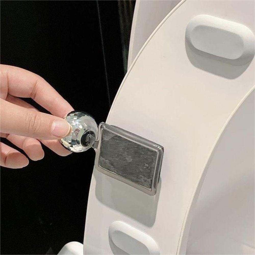 Silver Close Stool Seat Handle Plating Toilet Seat Lifting Device Closet Wall Refrigerator
Silver Close Stool Seat Handle Plating Toilet Seat Lifting Device Closet Wall Refrigerator