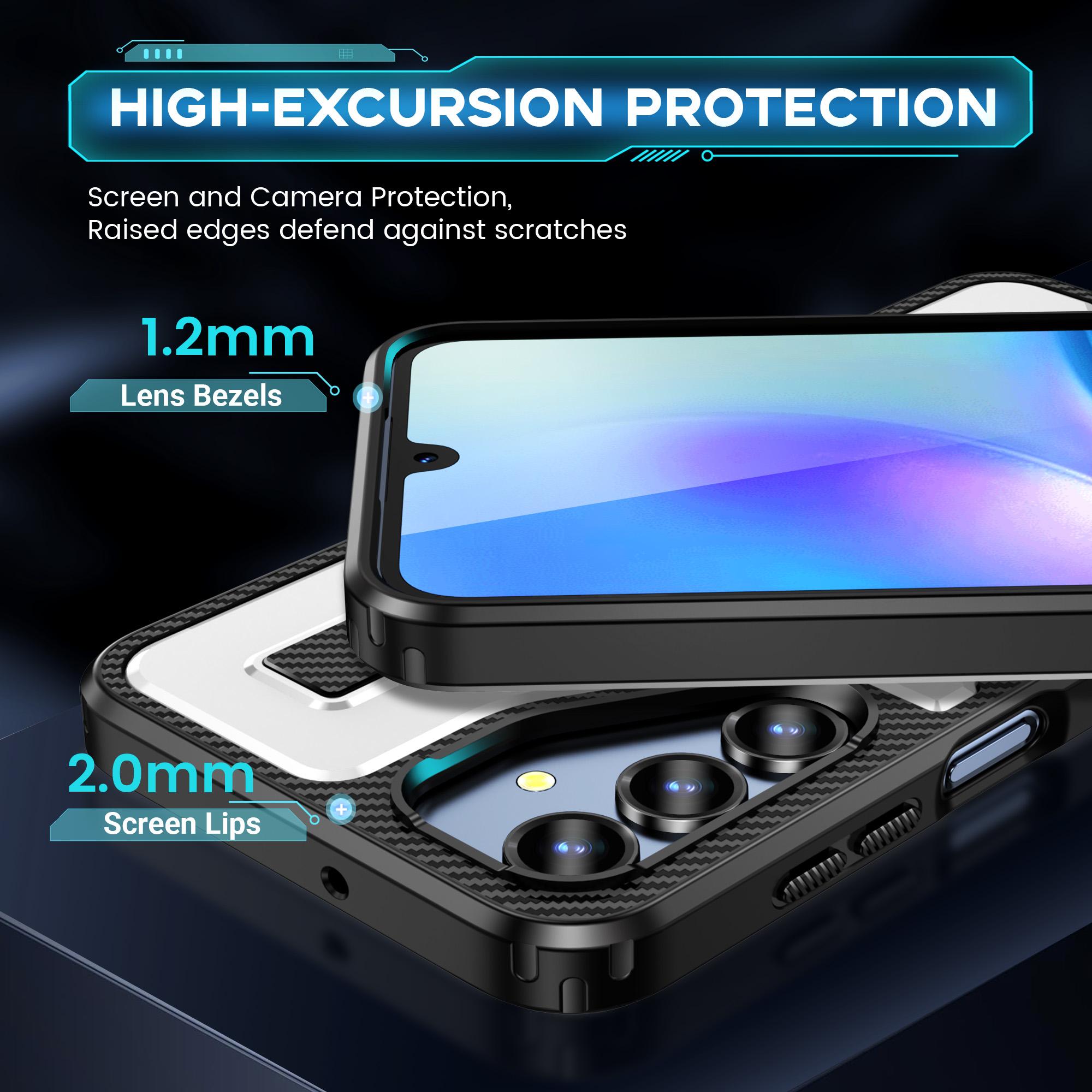 For Samsung Galaxy A16 5G/A16 4G Case TPU+PC Kickstand Phone Cover with Silicone Finger Strap Purple
For Samsung Galaxy A16 5G/A16 4G Case TPU+PC Kickstand Phone Cover with Silicone Finger Strap Purple