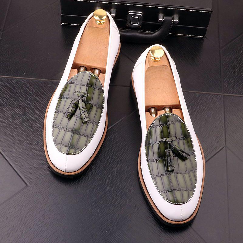 Мужские кожаные лоферы слипоны - Британский стиль, Заостренный носок, Деловой кэжуал, Издание 2025 года. 37
Мужские кожаные лоферы слипоны - Британский стиль, Заостренный носок, Деловой кэжуал, Издание 2025 года. 37