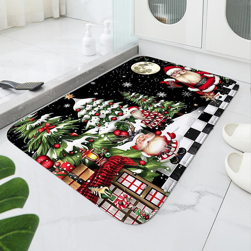 Santa Claus Printed Carpet - Non slip,Durable,Machine Washable Entrance Mat,Suitable for Home Decorative Floor Pads,Comfortable 400MMx600MM
Santa Claus Printed Carpet - Non slip,Durable,Machine Washable Entrance Mat,Suitable for Home Decorative Floor Pads,Comfortable 400MMx600MM