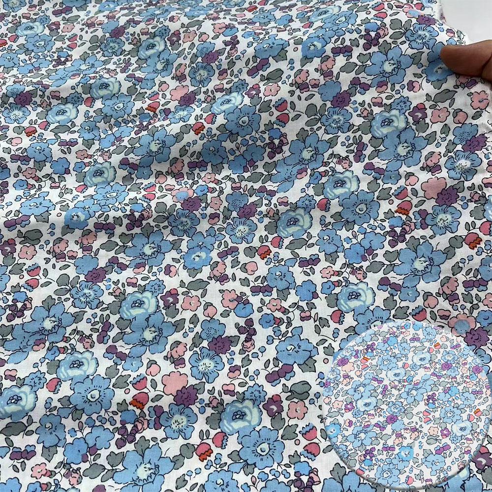 Liberty Style Floral Poplin Fabric 145cm Wide Digital Print 100% Cotton Soft for Girls Dresses Skirts DIY Sewing Craft Materials 50cm x 145cm синій
Liberty Style Floral Poplin Fabric 145cm Wide Digital Print 100% Cotton Soft for Girls Dresses Skirts DIY Sewing Craft Materials 50cm x 145cm синій