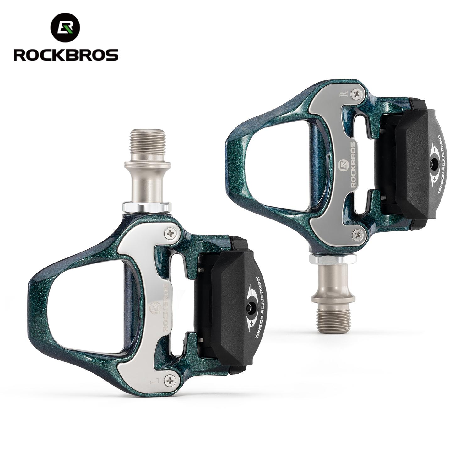 ROCKBROS Bicycle Lock Pedal Anti-slip Lock MTB Bike Pedals Flat Cleat Platform Locking Pedal SPD Aluminum Alloy with Lock Plate LP-RD2GN
ROCKBROS Bicycle Lock Pedal Anti-slip Lock MTB Bike Pedals Flat Cleat Platform Locking Pedal SPD Aluminum Alloy with Lock Plate LP-RD2GN